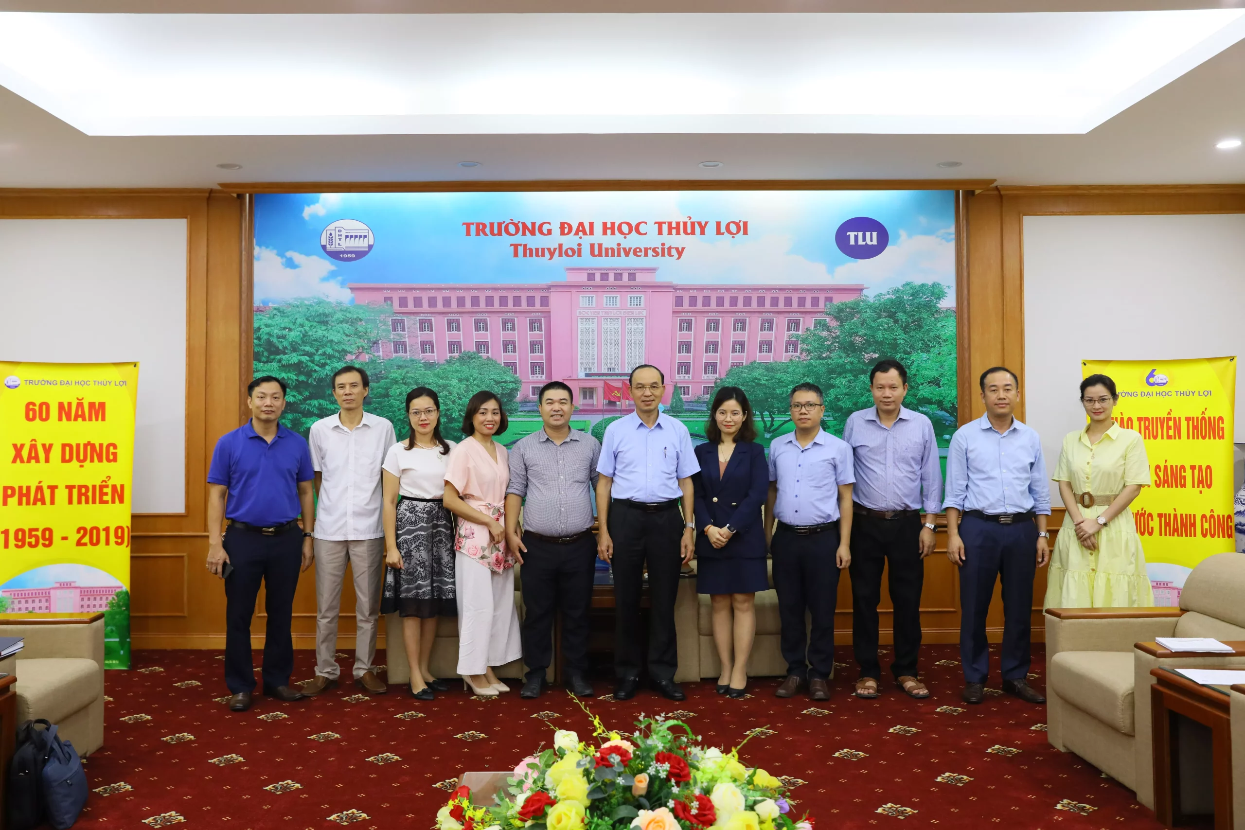 Công ty Upraise, Nhật Bản đến thăm và làm việc với Trường Đại học Thủy lợi
