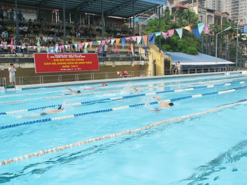 Tổng hợp giải bơi truyền thống Trường Đại học Thủy lợi năm 2011