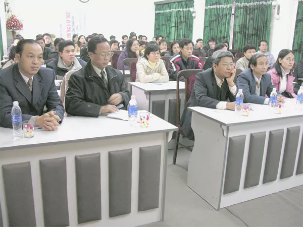 Lễ khai giảng lớp Tiếng Anh  TOEFL năm 2007 của Bộ Nông nghiệp và PTNT