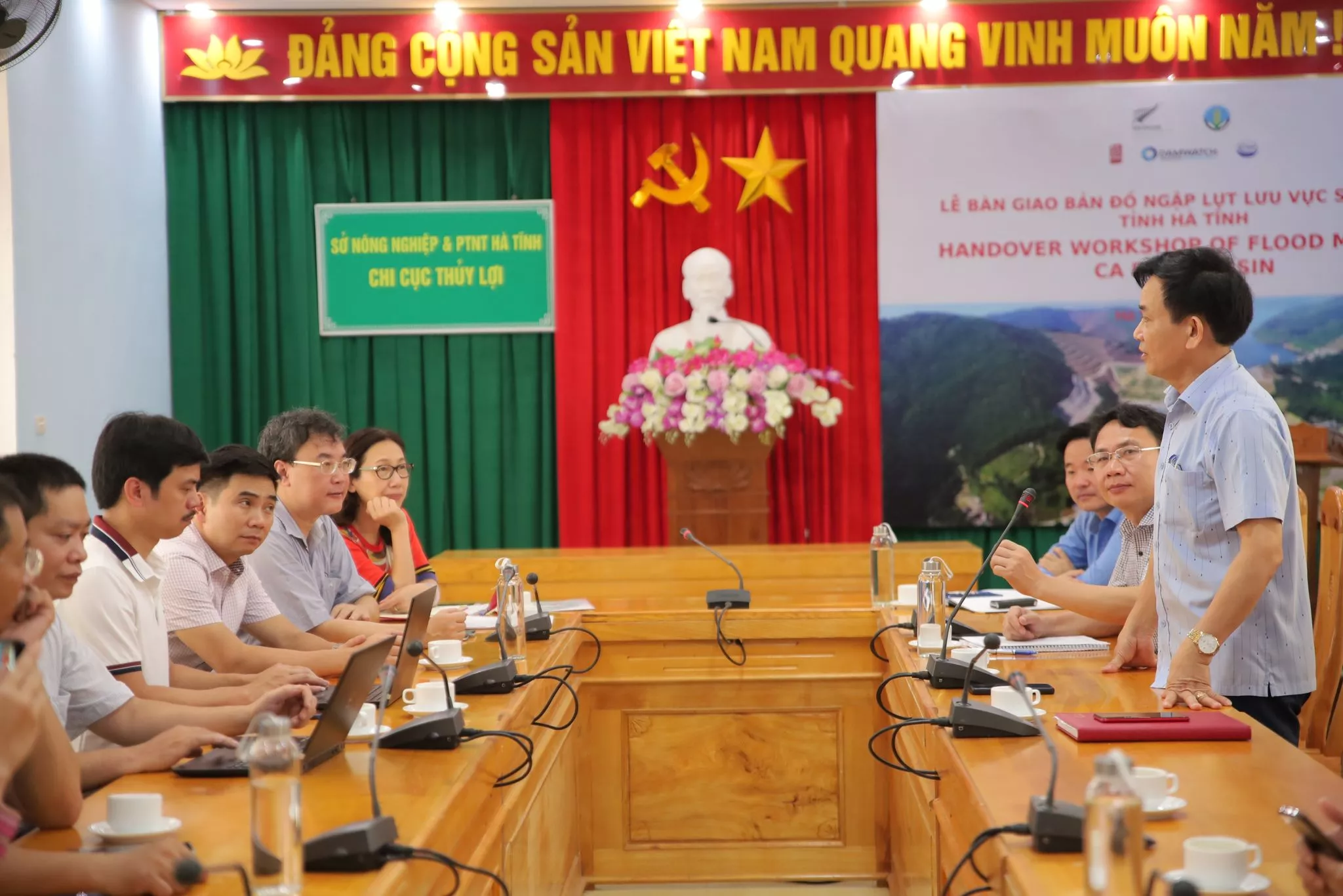 Dự án An toàn đập Việt Nam – New Zealand bàn giao và tập huấn sử dụng các sản phẩm bản đồ ngập lụt