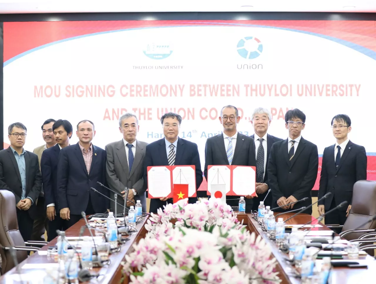 Trường Đại học Thủy lợi ký kết Biên bản ghi nhớ với Công ty Union, Nhật Bản