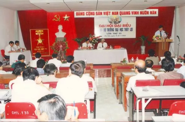 Đại hội Đảng bộ trường Đại học Thủy lợi lần thứ XXIII