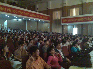 Buổi giao lưu, trao đổi phương pháp học tập các môn khoa học Mác-Lênin, ngoại ngữ và phát triển kỹ năng cho sinh viên K49