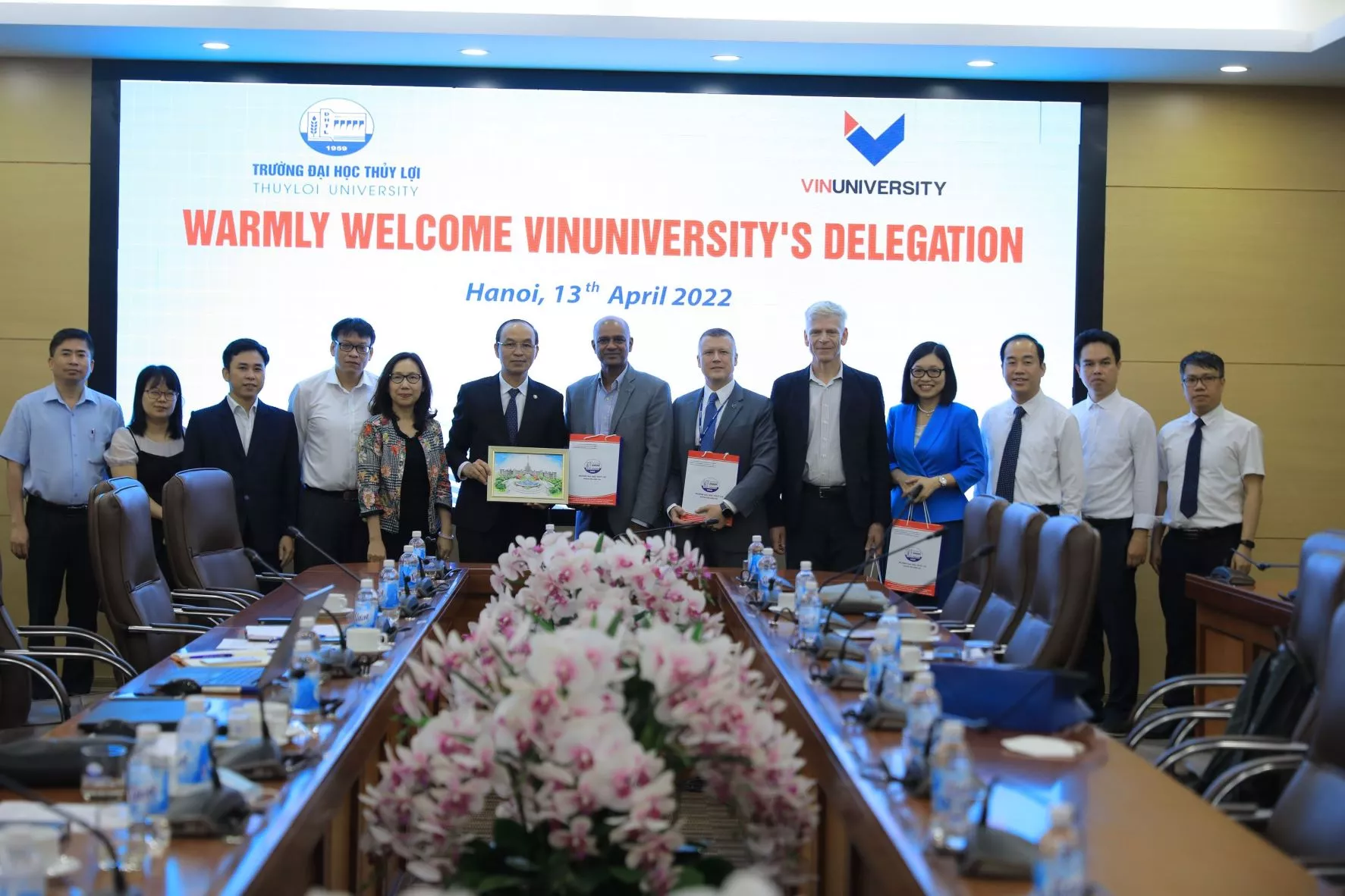 Trường Đại học Thủy lợi tiếp đón Trường Đại học VinUni