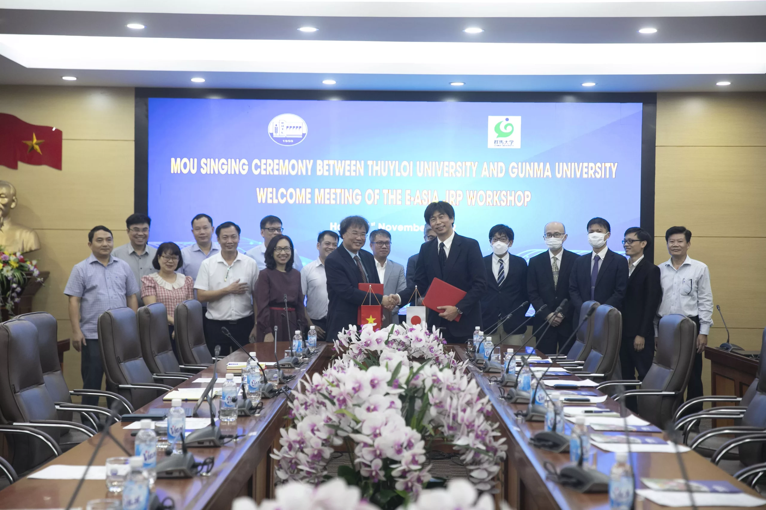 Trường ĐH Thủy lợi ký kết Biên bản ghi nhớ với Đại học Gunma, Nhật Bản