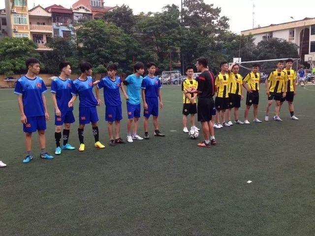 Khai mạc giải bóng đá Chào tân sinh viên Khóa 58