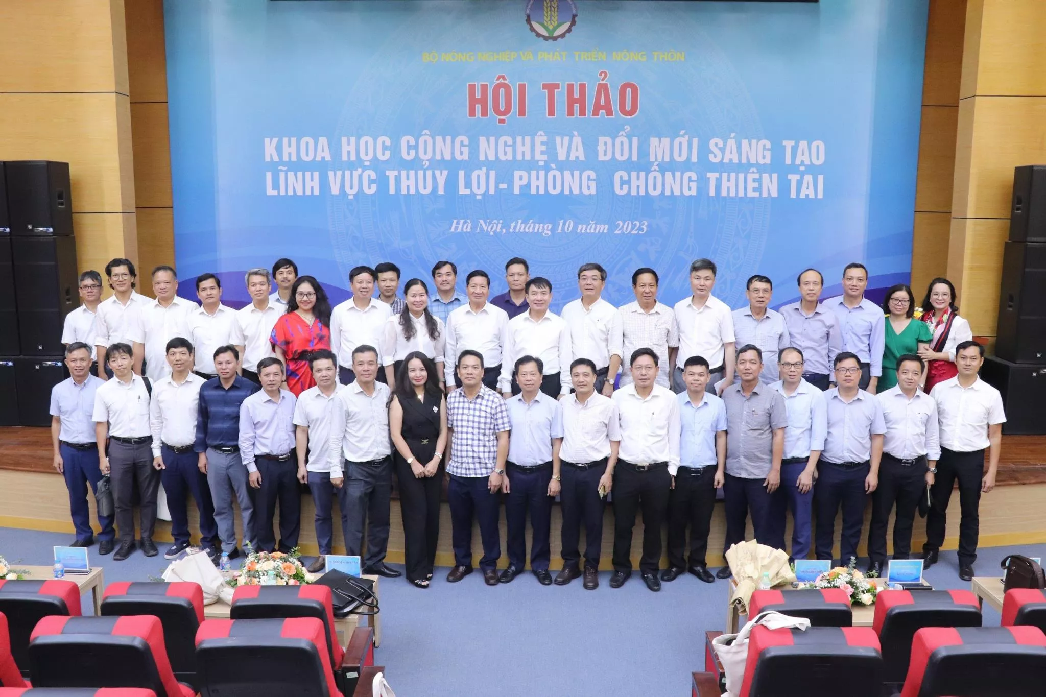 Hội thảo khoa học công nghệ và đổi mới sáng tạo lĩnh vực thủy lợi và phòng chống thiên tai