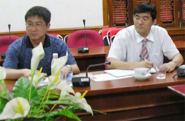 ĐH Hồ Hải – Trung Quốc làm việc với Nhà trường