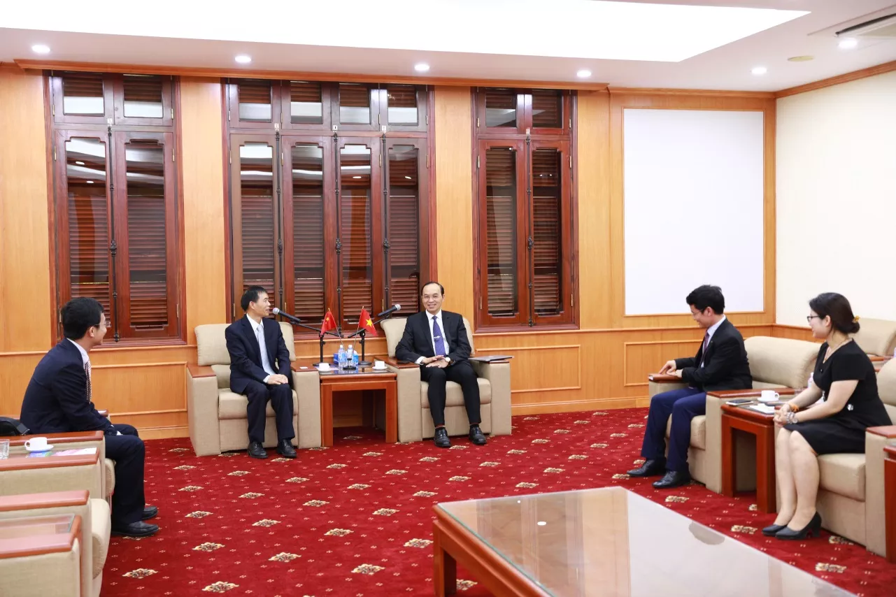 Trường Đại học Thủy lợi đón tiếp Tham tán Văn hóa – ĐSQ Trung Quốc tại Việt Nam