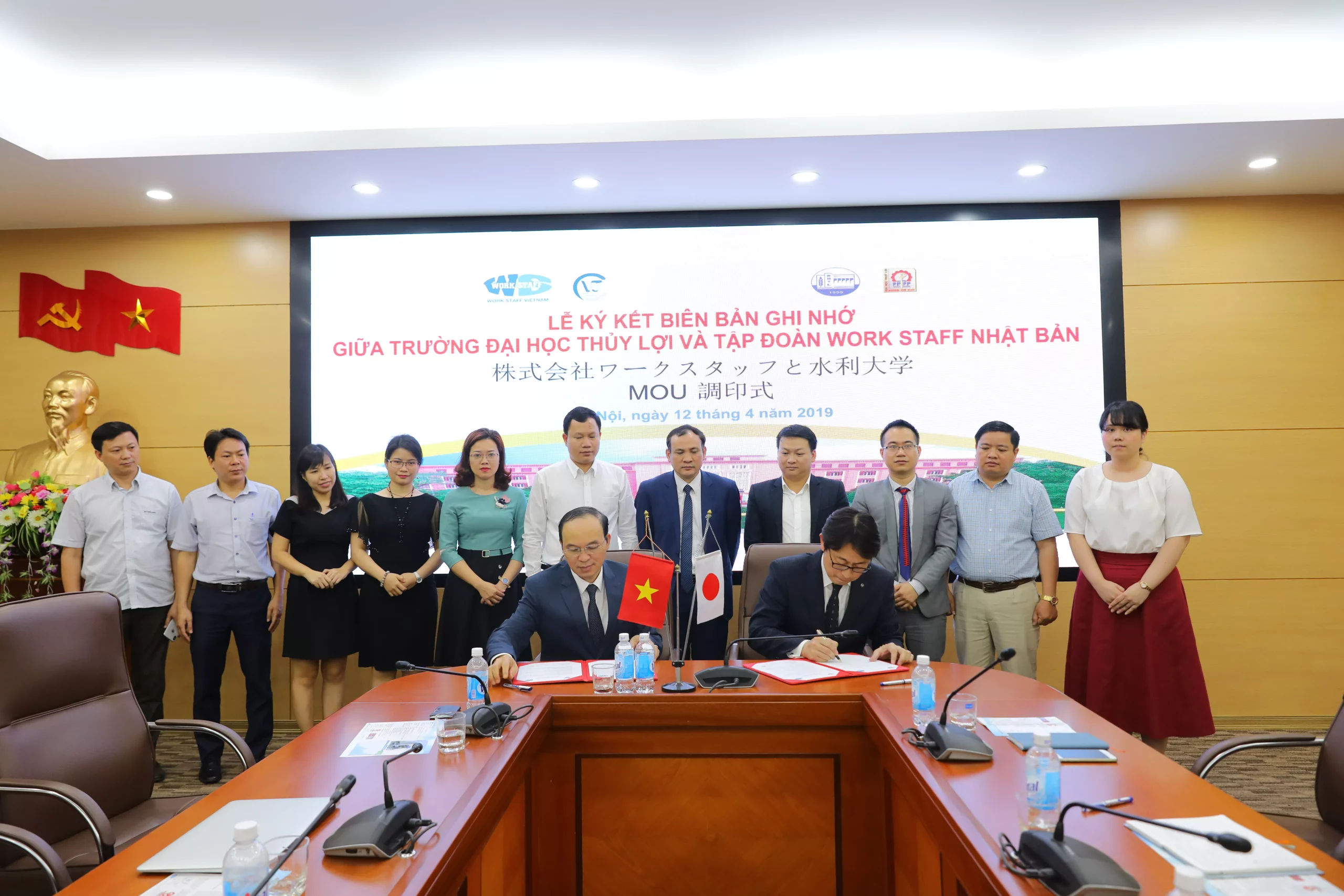 Công ty Work Staff Nhật Bản – đối tác mới của Trường Đại học Thủy lợi