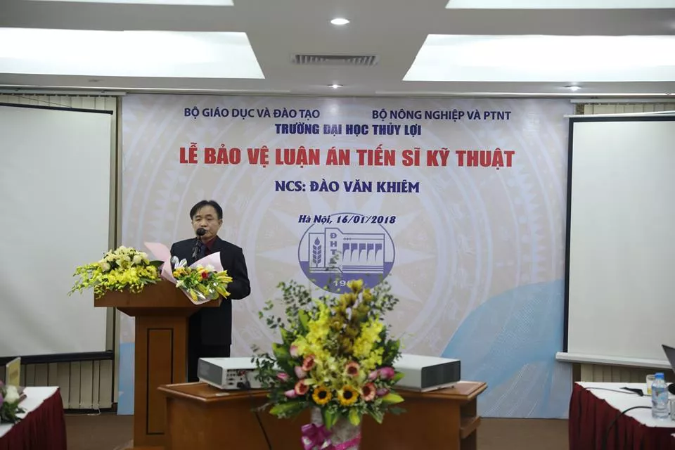NCS Đào Văn Khiêm bảo vệ luận án tiến sĩ cấp trường