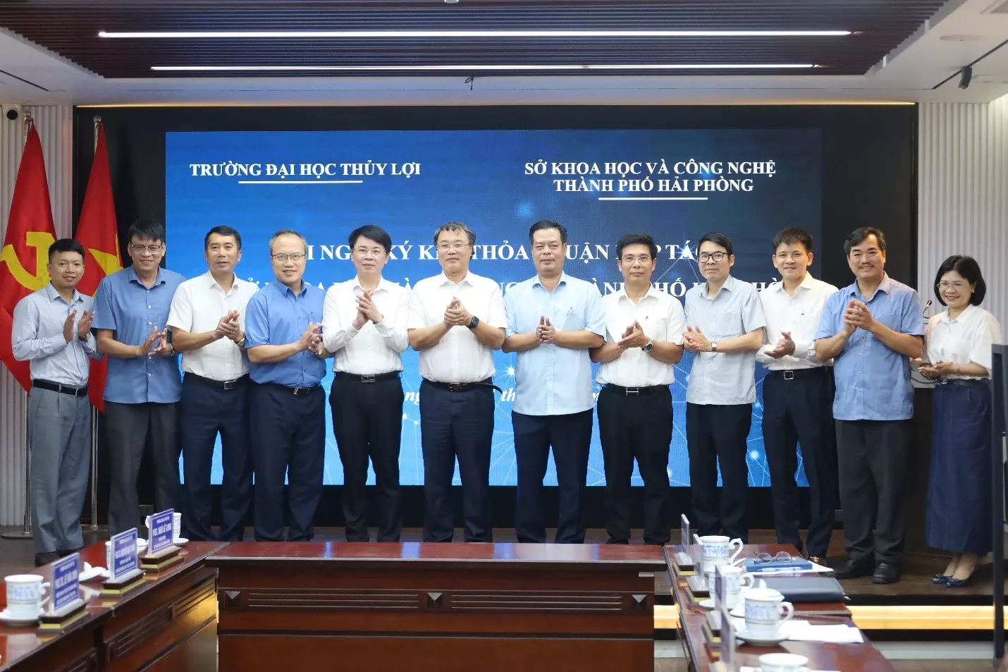 Tăng cường liên kết nghiên cứu, đào tạo giữa Sở Khoa học và Công nghệ Thành phố Hải Phòng và Trường Đại học Thủy lợi