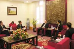 Đại sứ Việt Nam tại Iran – nguyên Giảng viên trường Đại học Thuỷ Lợi đến thăm và làm việc tại Trường