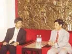 Đoàn Chuyên gia Viện Kỹ thuật phát triển nông thôn Quốc gia (NIRE) Nhật Bản sang thăm và làm việc tại trường ĐHTL