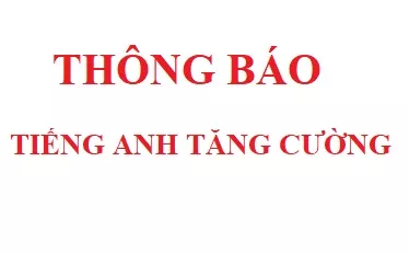 Kết quả thi tiếng anh tăng cường học kỳ II năm học 2022-2023