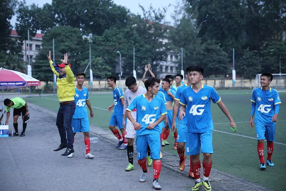 ĐH Thủy Lợi vững vàng ngôi đầu bảng sau 3 trận toàn thắng
