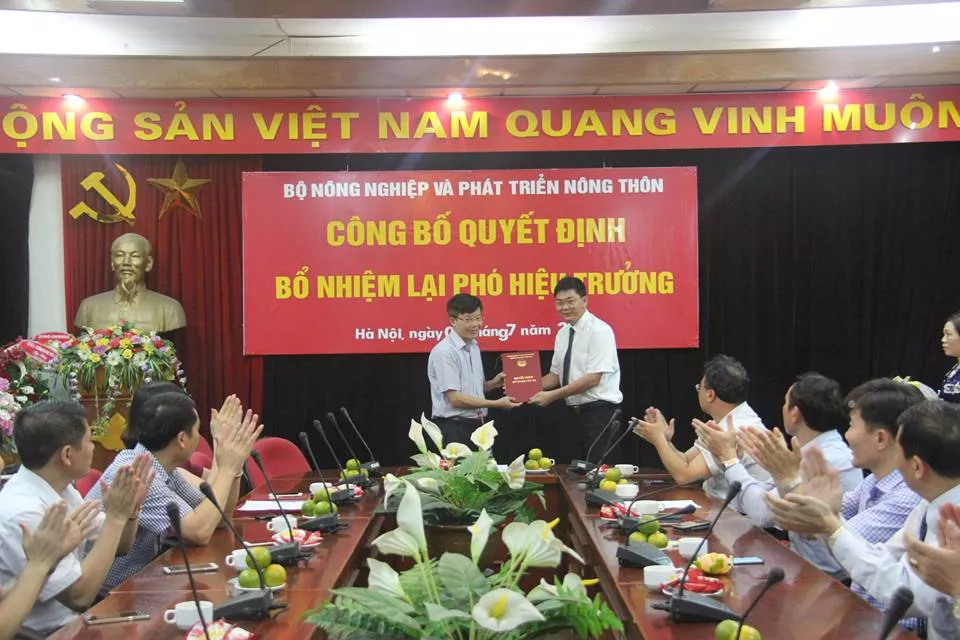 Bổ nhiệm lại Phó Hiệu trưởng Trường Đại học Thủy lợi