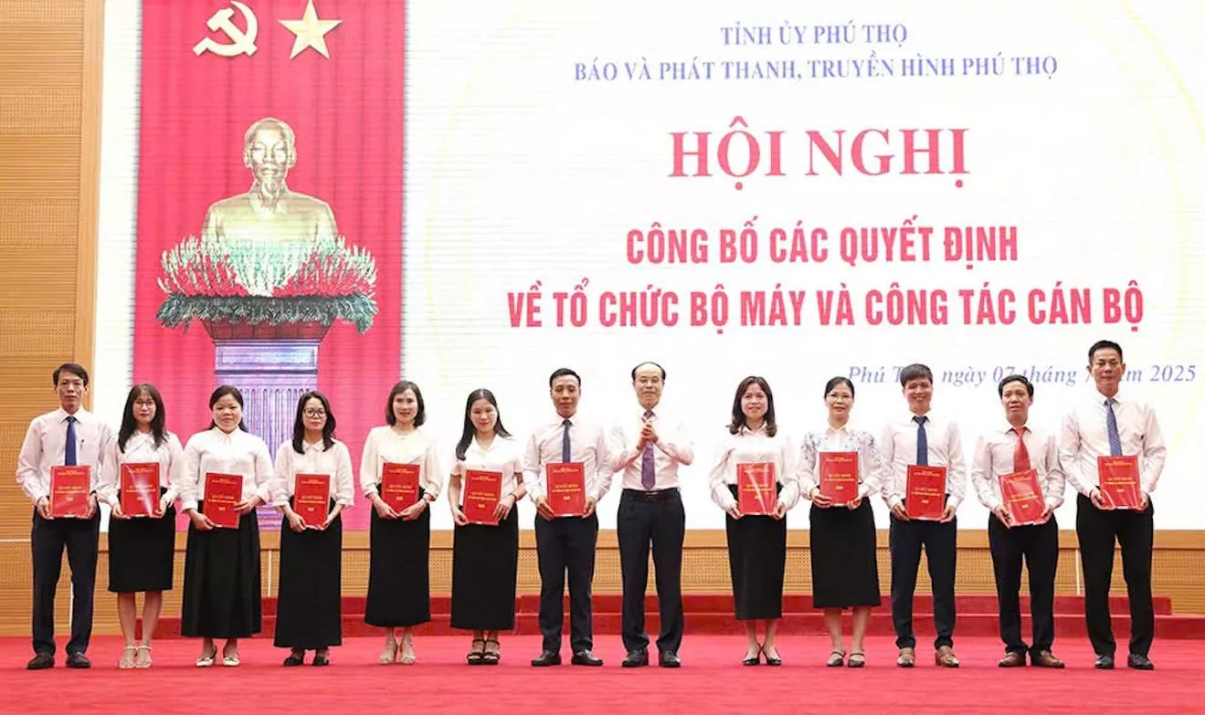 Cựu sinh viên 29N1 giữ chức Tổng Biên tập Báo và Phát thanh, truyền hình Phú Thọ