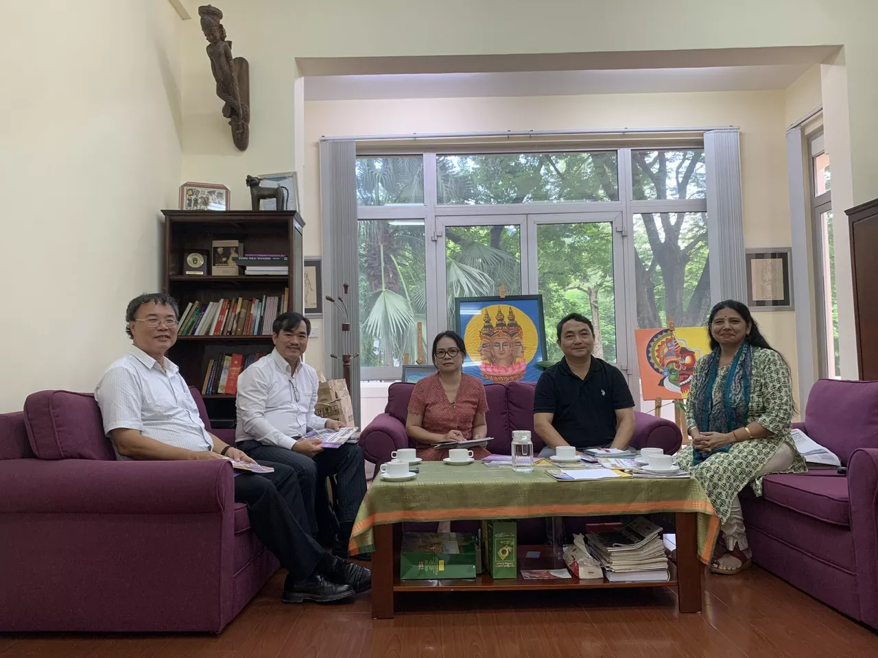 Lãnh đạo Trường Đại học Thuỷ lợi làm việc với Đại sứ Quán Ấn Độ tại Hà Nội nhằm thúc đẩy hợp tác văn hoá, giáo dục và trao đổi nghiên cứu.