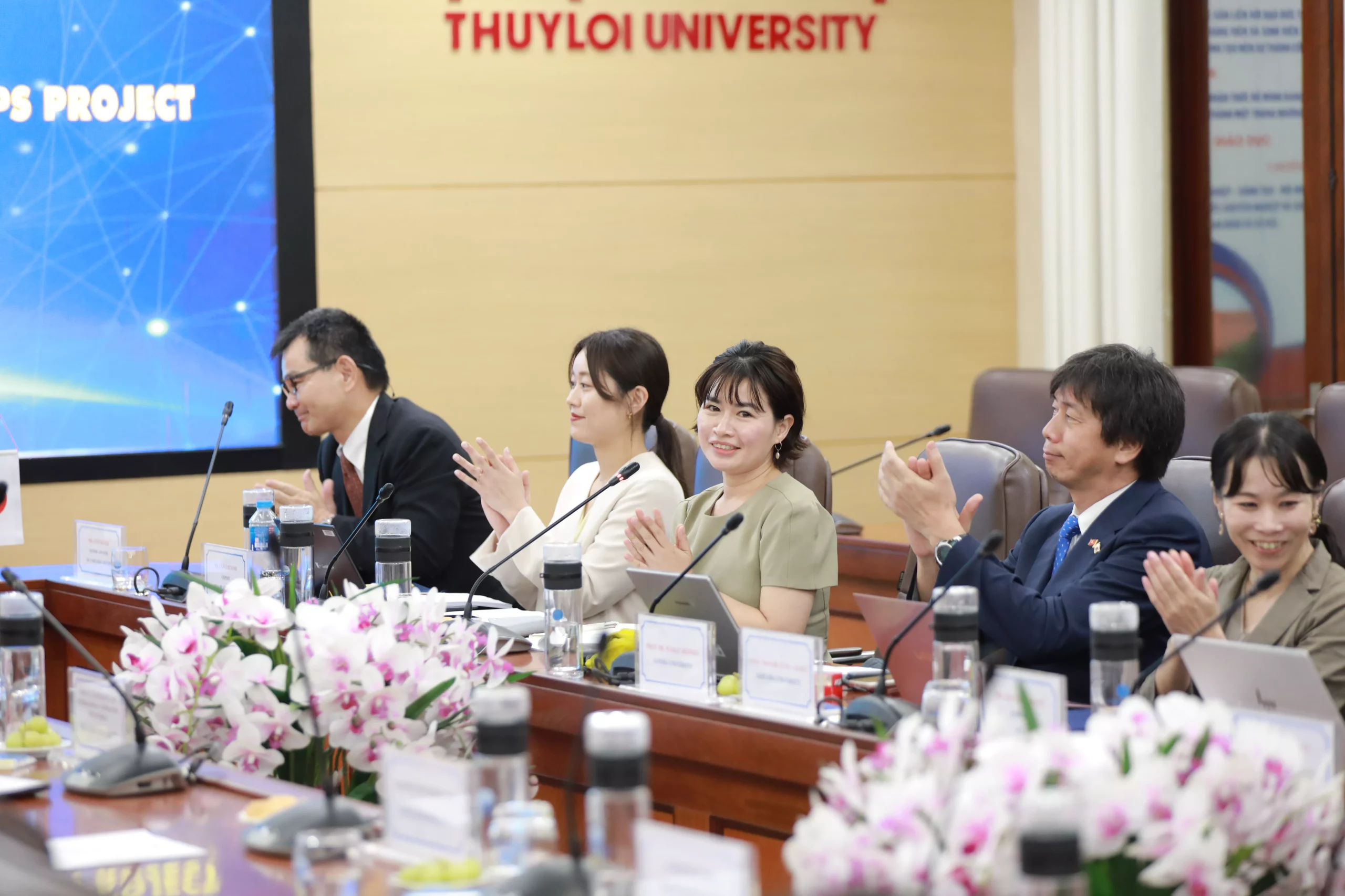 Trường Đại học Thủy lợi tổ chức Lễ ký kết Biên bản khảo sát dự án SATREPS với phía Nhật Bản