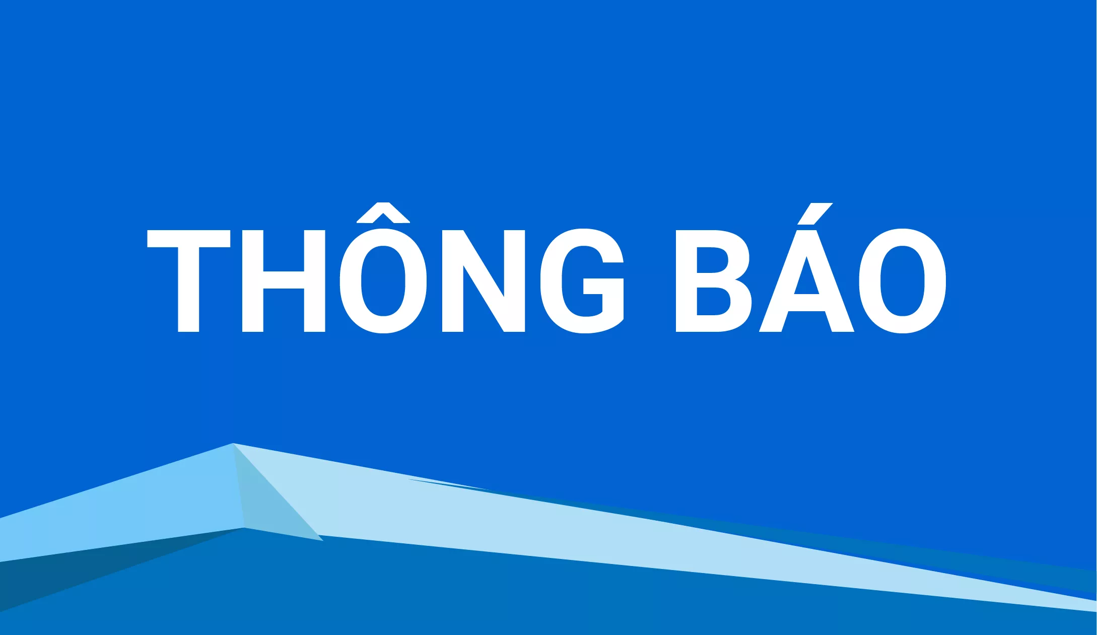 Thông báo về triển khai kế hoạch học kỳ phụ – Học kỳ 1 năm học 2025-2026