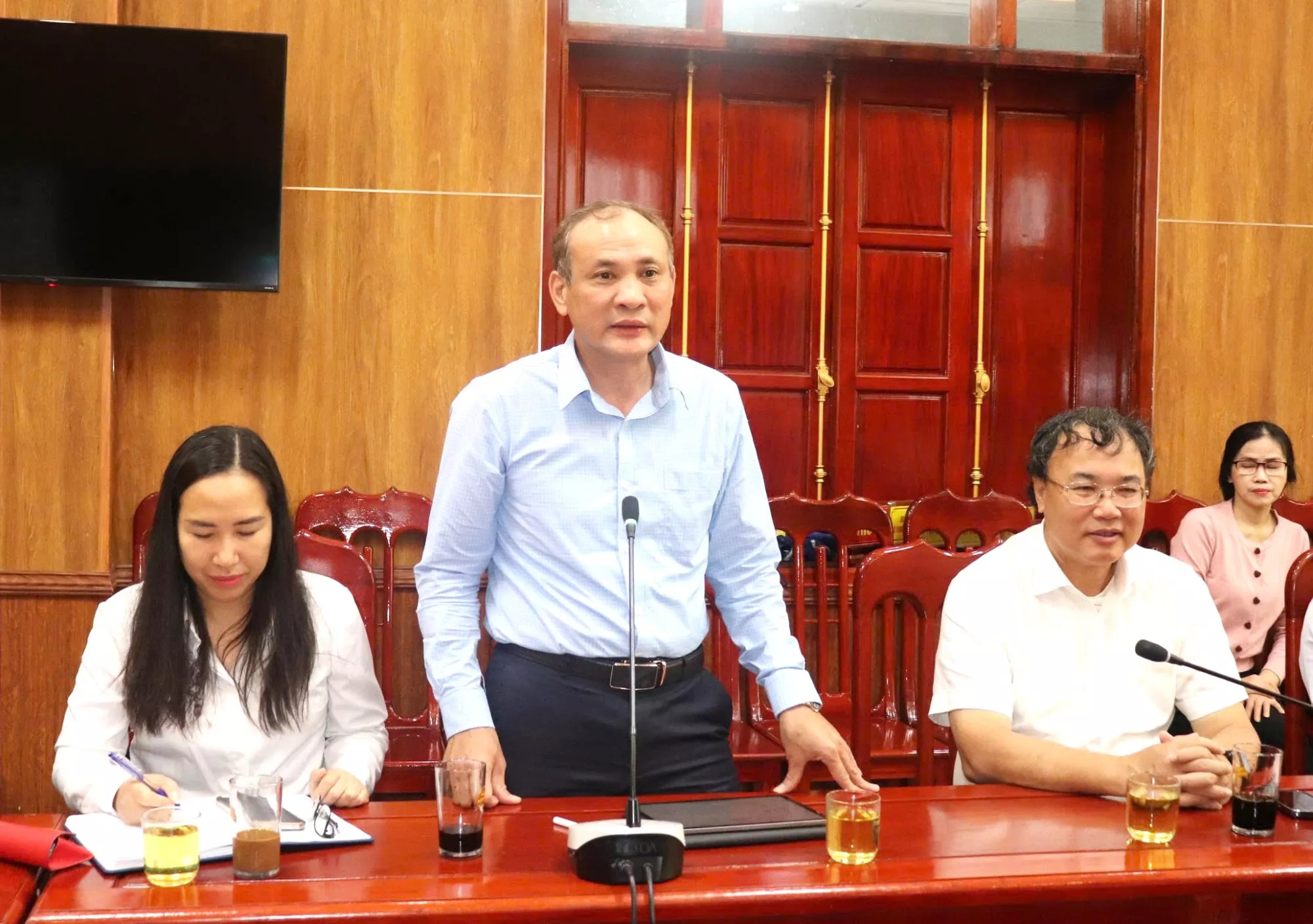Trường Đại học Thủy lợi trao đổi hợp tác trong nghiên cứu, chuyển giao công nghệ với Sở KH&CN Nghệ An