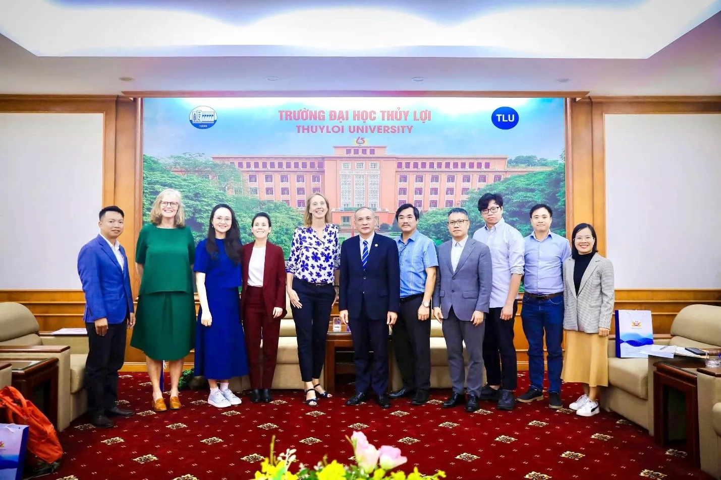 Trường Đại học Thủy lợi tiếp tục thúc đẩy các nghiên cứu khuôn khổ dự án Mekong Delta Living Lab với Đại học Công nghệ Delft (TU- Delft, Hà Lan)
