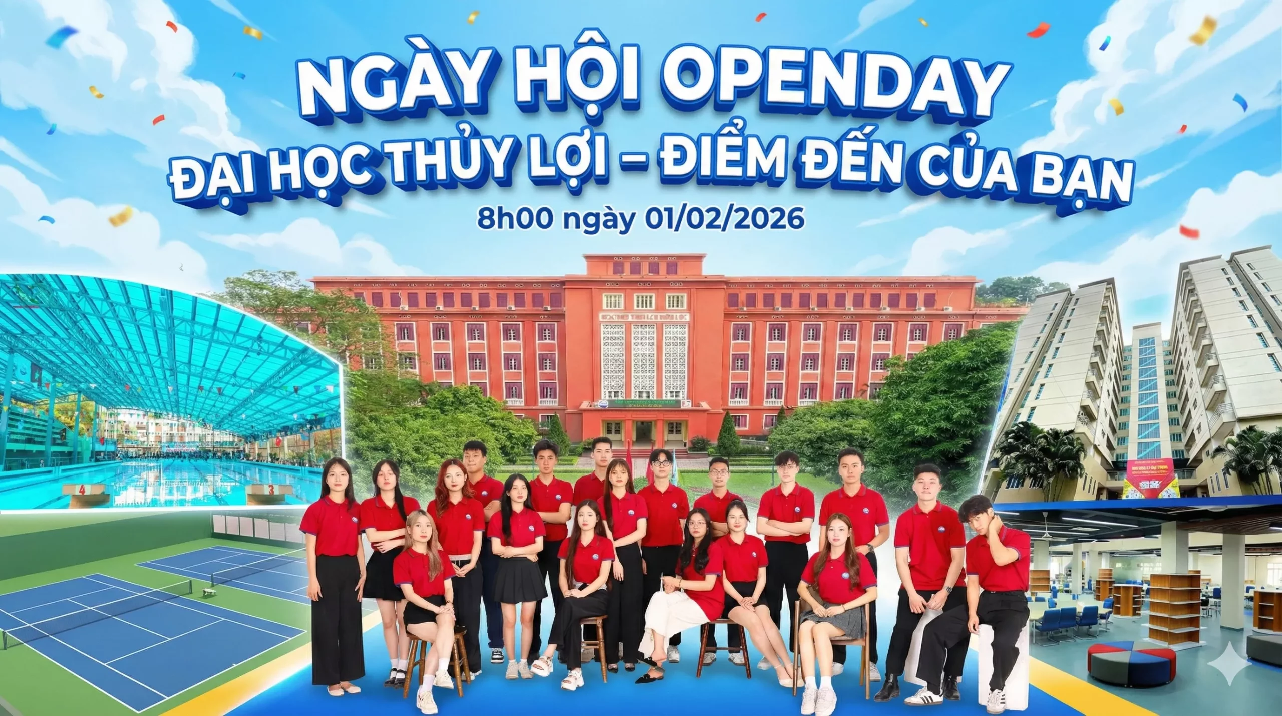 Sẵn sàng đón 1.000 sĩ tử tại Ngày Hội Openday đợt 2 năm 2026