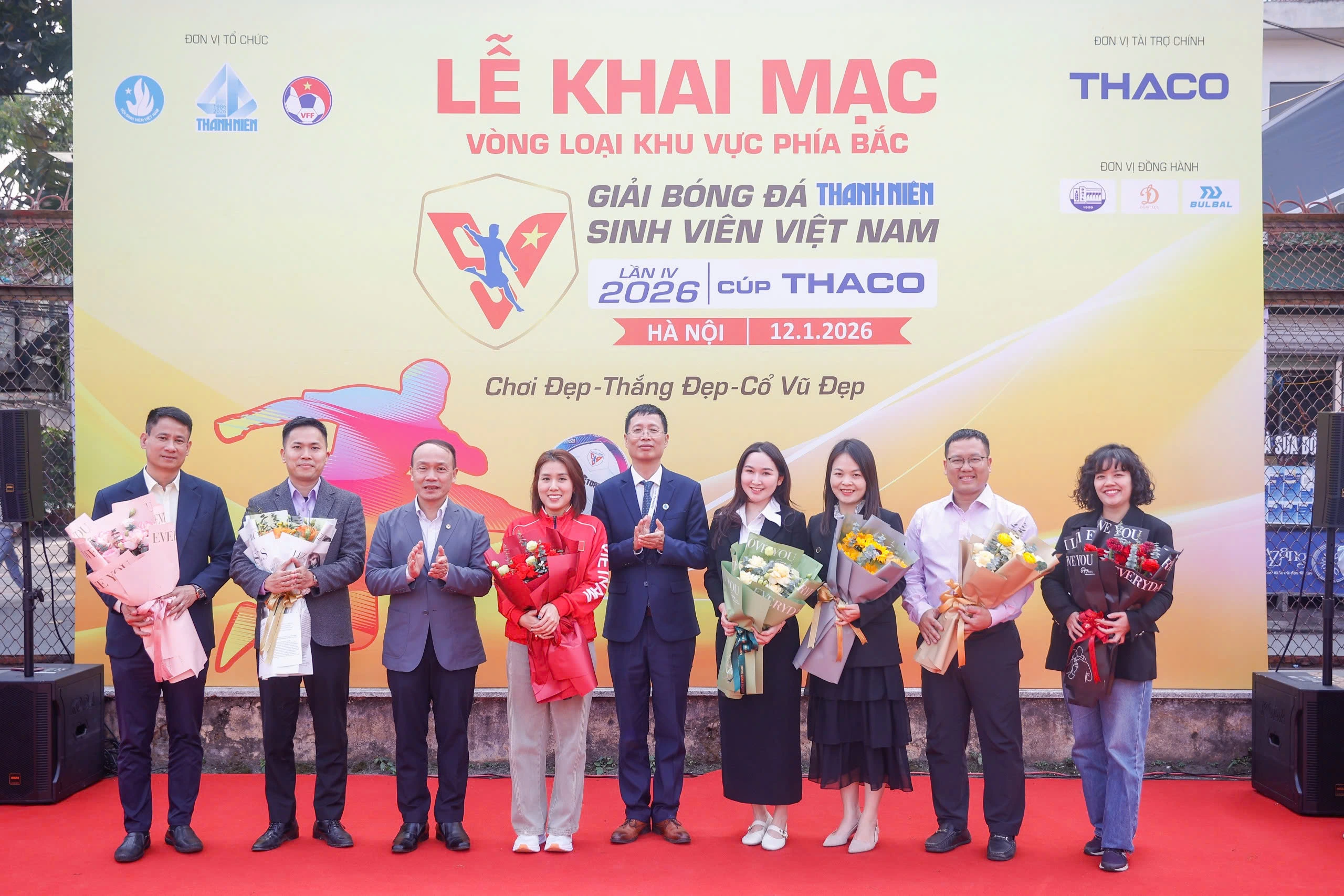 Khởi tranh Vòng loại phía Bắc Giải bóng đá Thanh Niên sinh viên Việt Nam: Chủ nhà Thủy lợi khẳng định bản lĩnh ngày ra quân