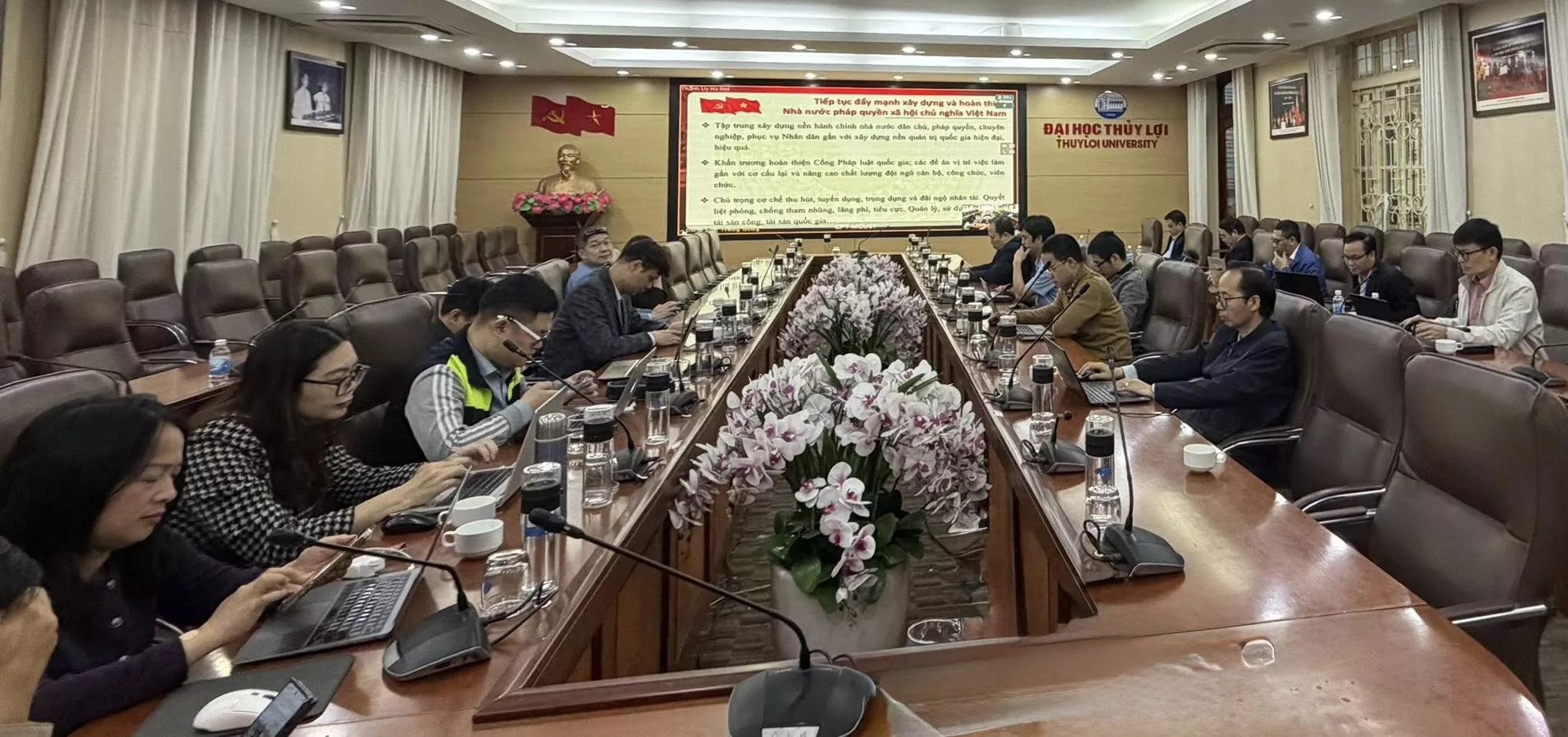 Đảng bộ Trường Đại học Thủy lợi: Học tập, quán triệt Nghị quyết Đại hội XIV của Đảng 