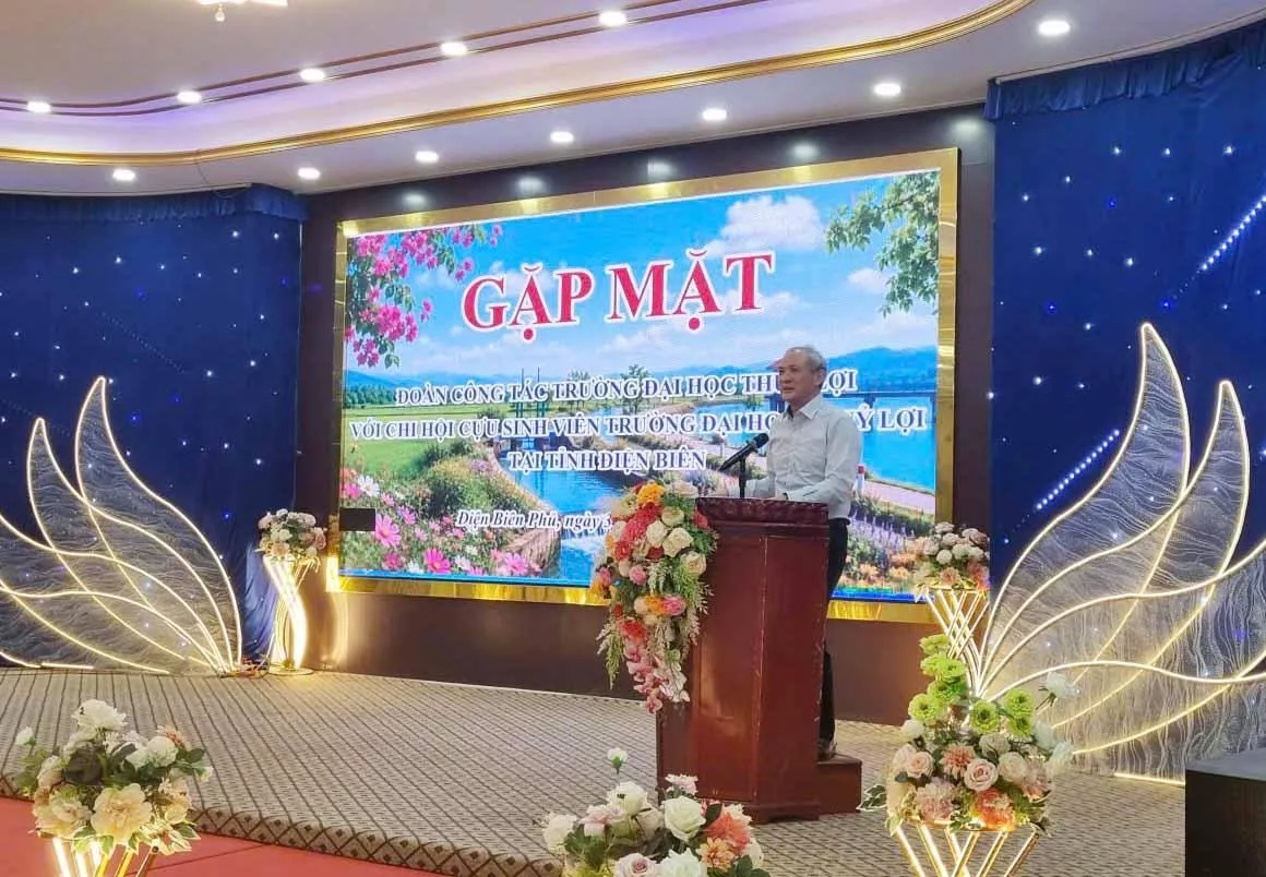 Tăng cường kết nối cựu sinh viên, lan tỏa giá trị Đại học Thủy lợi tại Điện Biên