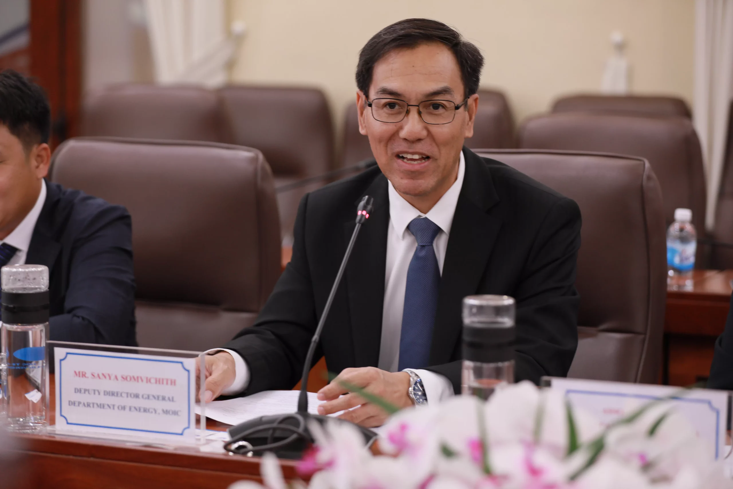 Trường Đại học Thủy lợi thúc đẩy hợp tác đào tạo và trao đổi khoa học công nghệ   với đoàn Bộ Công thương CHDCND Lào