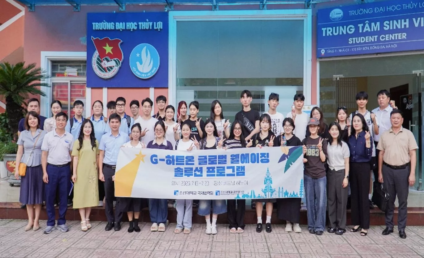 Promoting international cooperation and expanding learning opportunities between Thuyloi University and Chosun University