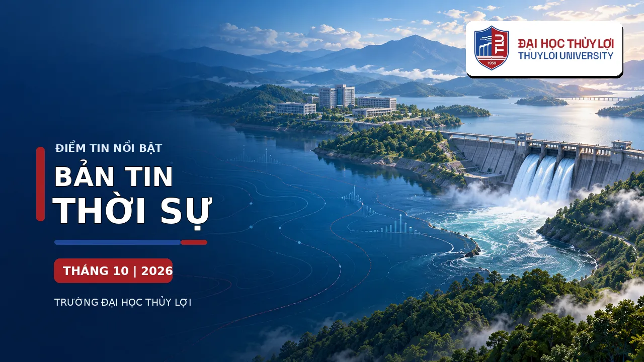Bản tin thời sự Trường Đại học Thủy lợi tháng 10/2026