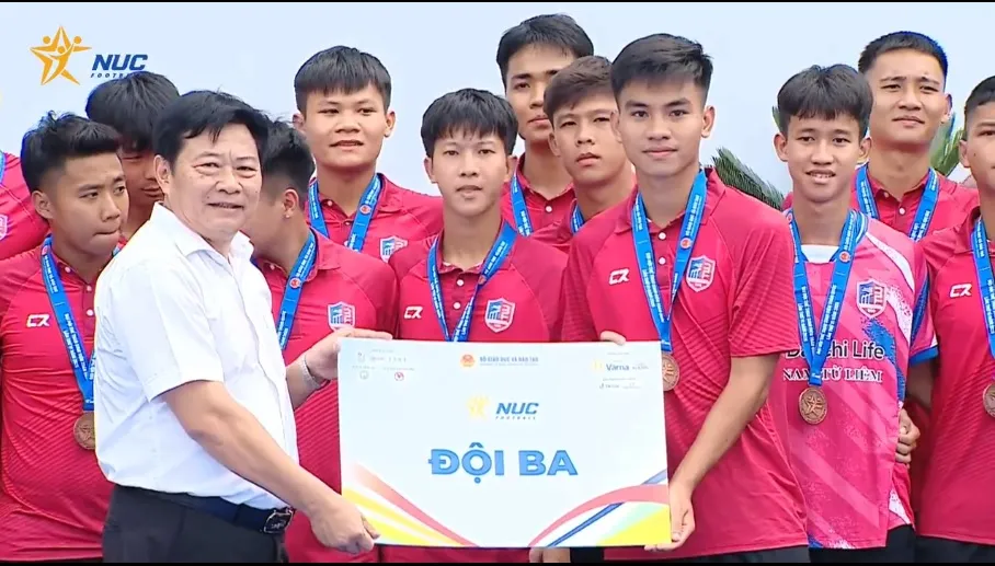 Trường Đại học Thủy lợi giành giải Ba Giải bóng đá sinh viên toàn quốc 2026