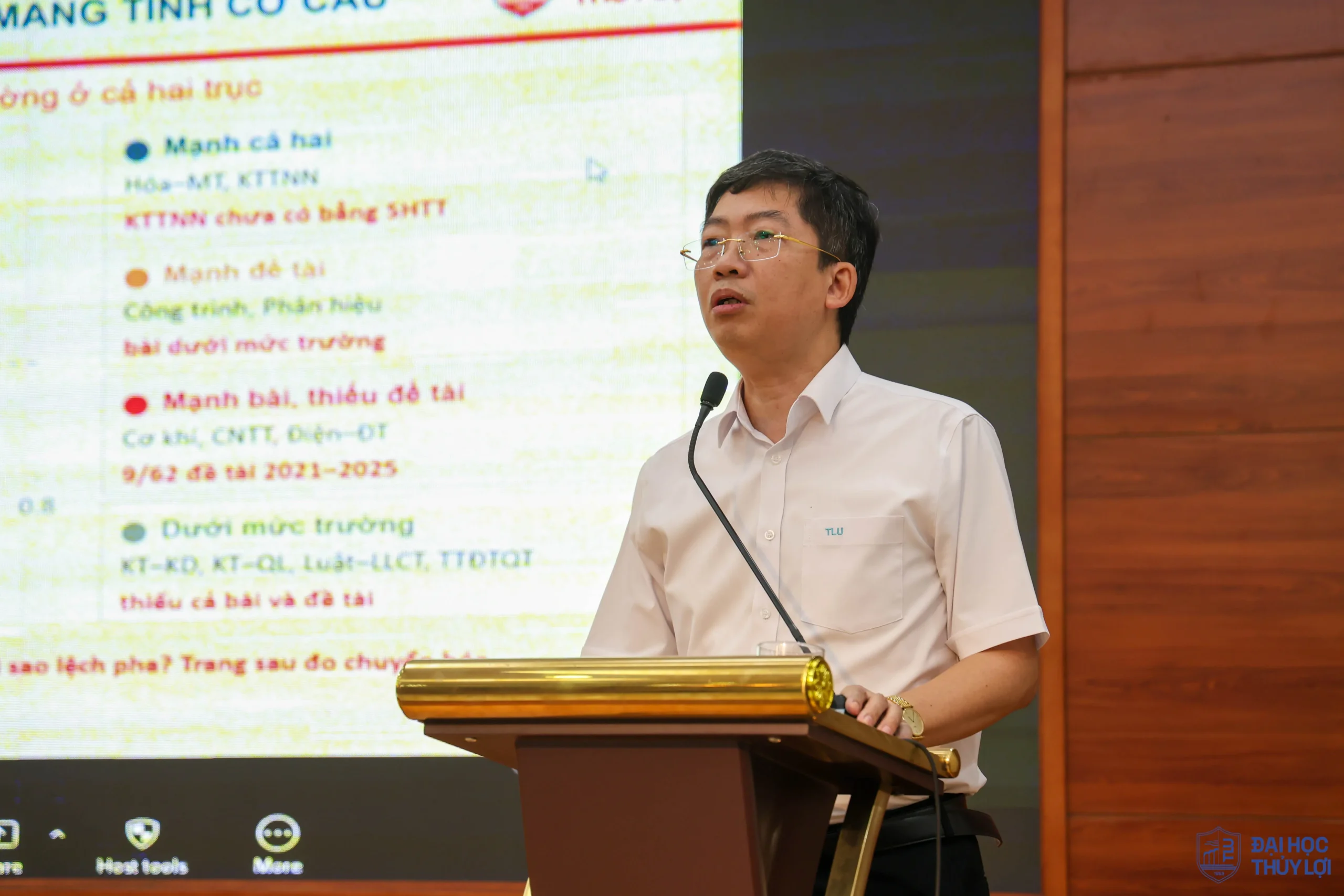 Trường Đại học Thủy lợi: Sơ kết Kế hoạch thực hiện Nghị quyết 57-NQ/TW và định hướng hoạt động KHCN thích ứng bộ chuẩn mới