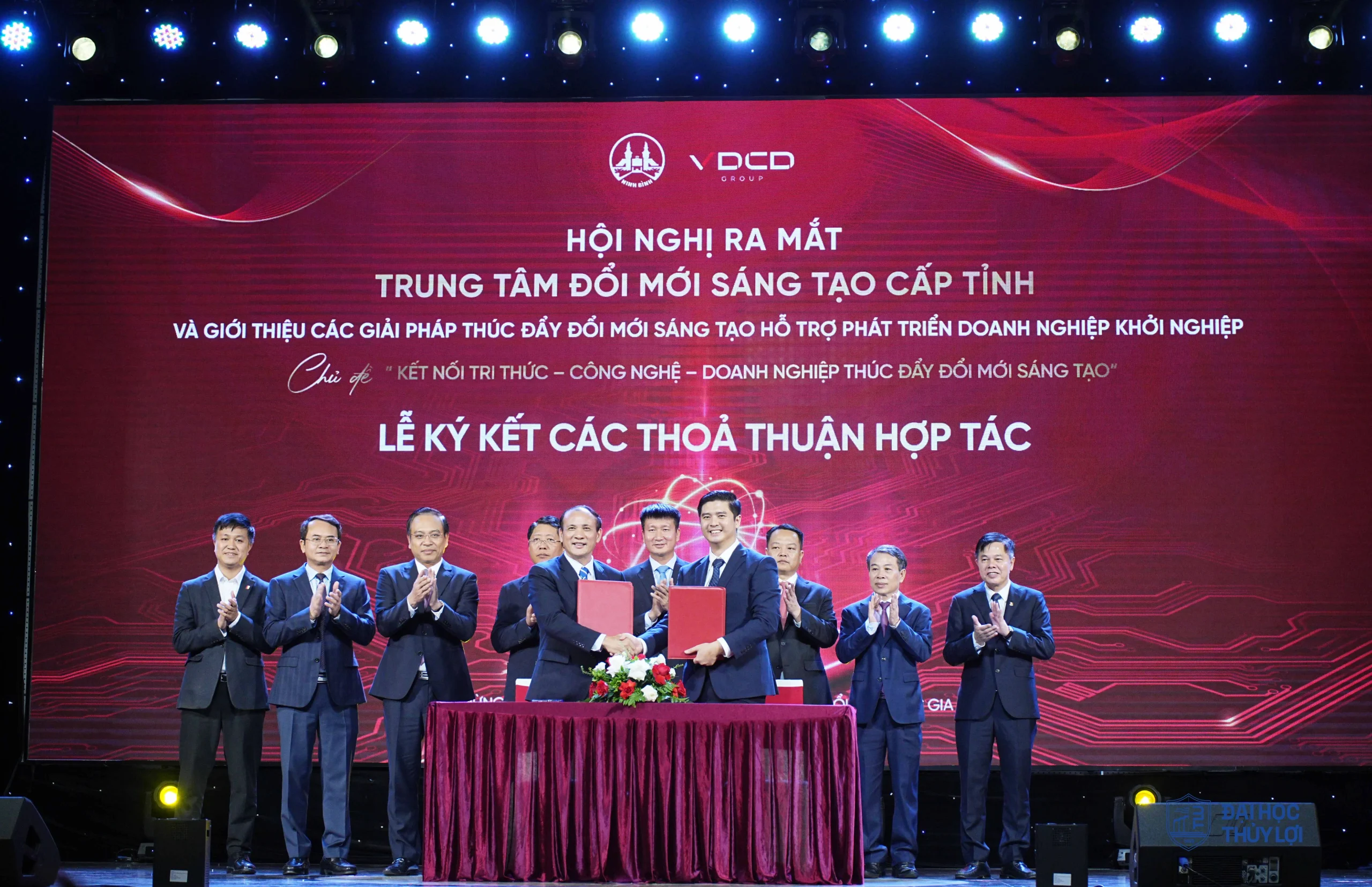 Trường Đại học Thủy lợi ký kết hợp tác, thúc đẩy đổi mới sáng tạo tại tỉnh Ninh Bình