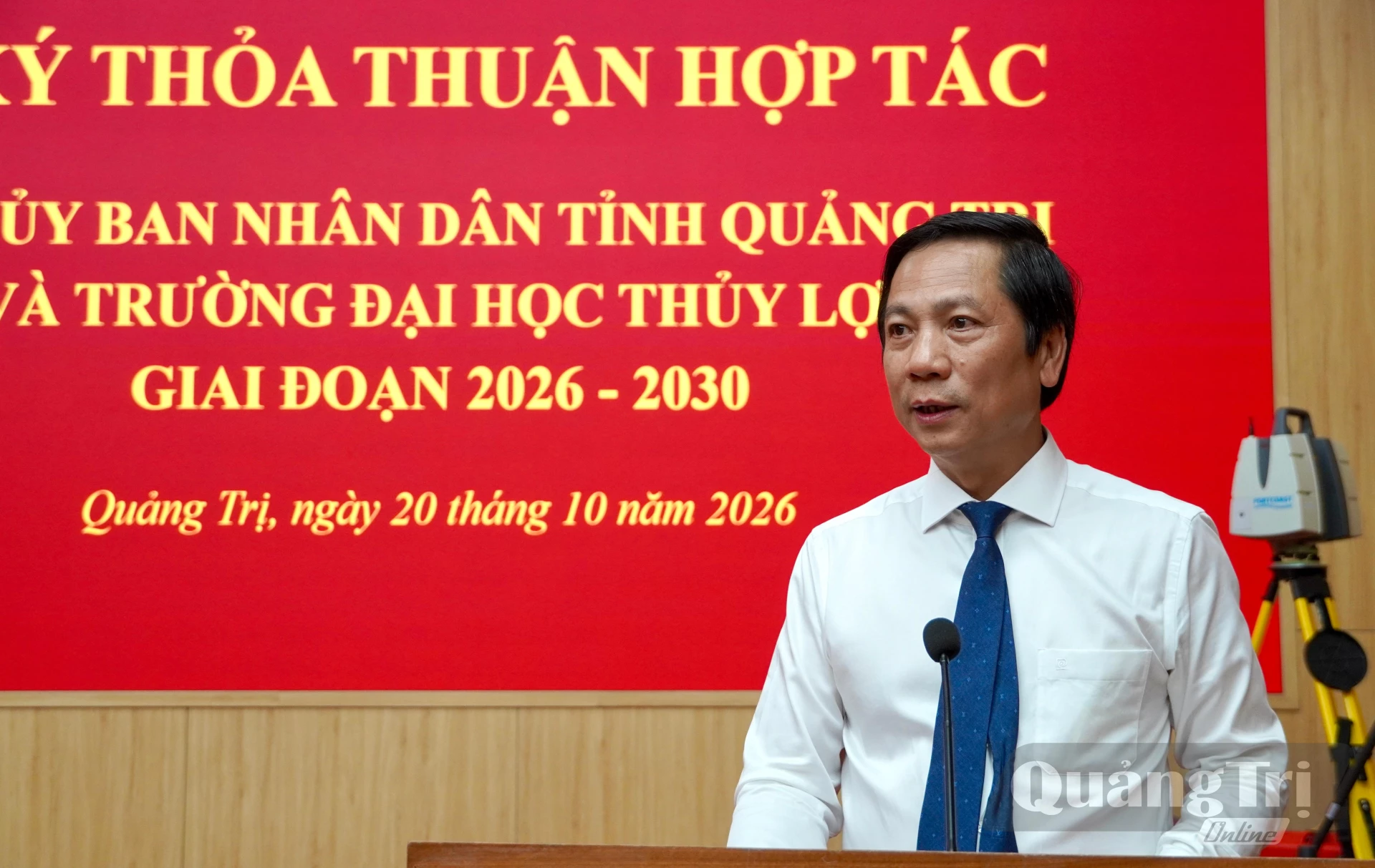 Trường Đại học Thủy lợi và tỉnh Quảng Trị ký kết hợp tác giai đoạn 2026-2030, thúc đẩy mô hình hợp tác “3 nhà”