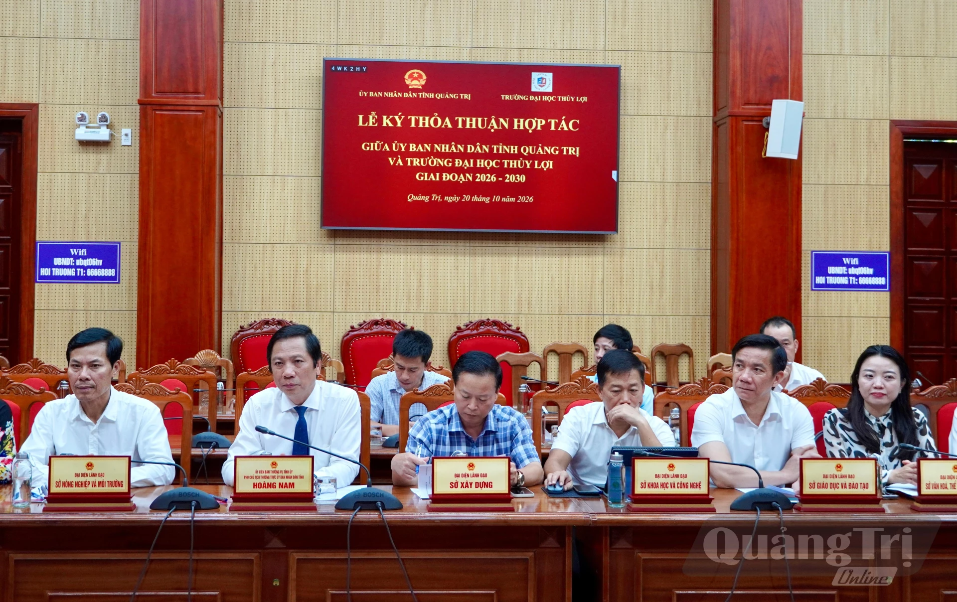 Trường Đại học Thủy lợi và tỉnh Quảng Trị ký kết hợp tác giai đoạn 2026-2030, thúc đẩy mô hình hợp tác “3 nhà”