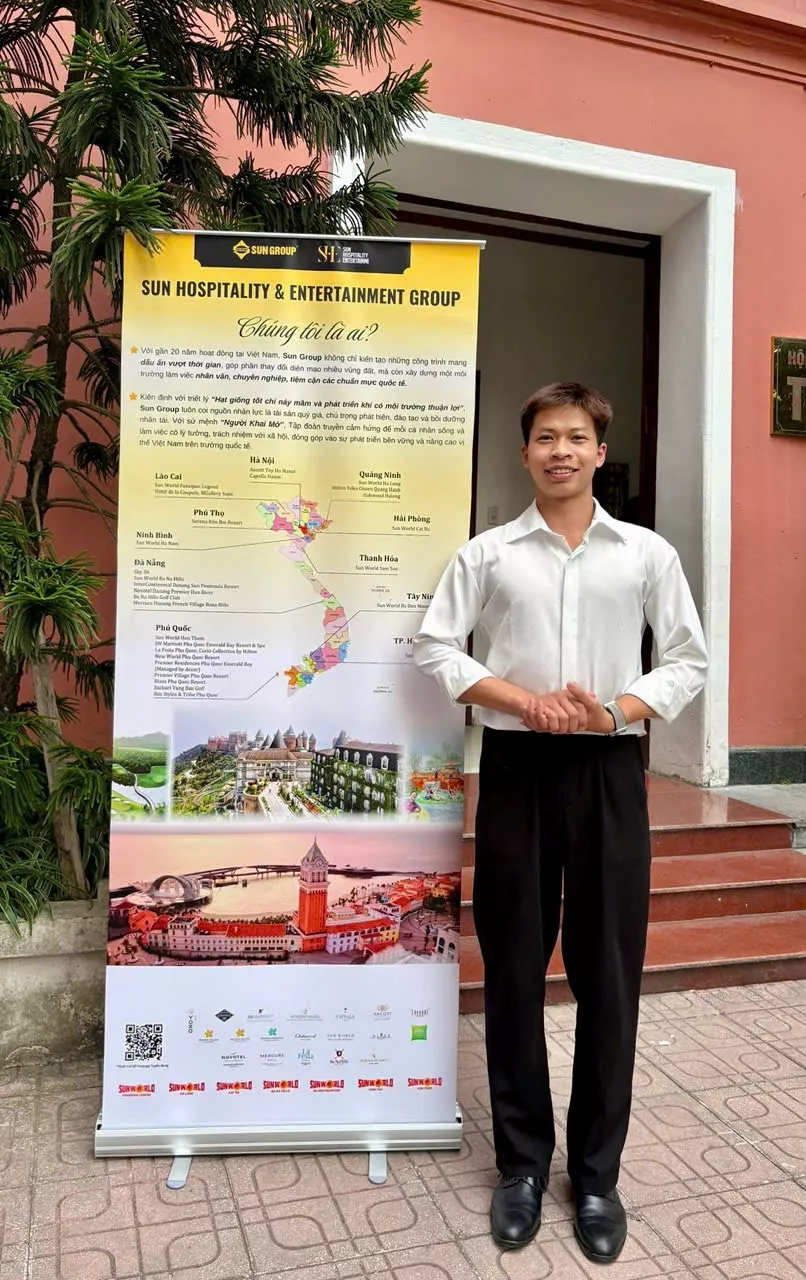 Sinh viên Trường Đại học Thủy lợi được tuyển dụng trực tiếp vào The Ascott Limited tại trường quay S7 – VTV